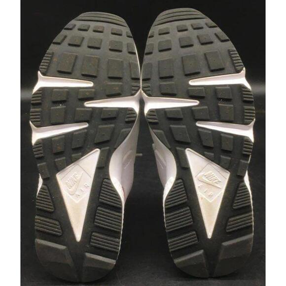 Nike Air Huarache Run White Bright Crimson Volt DH4439-106 sz 8 Retro Women's - Picture 4 of 6